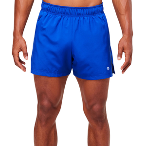 Pantalones Cortos Deportivos para Hombre, Ajustados, de 5 Pulgadas, Ligeros, para Gimnasio, Entrenamiento, Running, Color Azul y Negro - Product Image 1