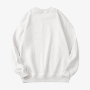 เสื้อฮู้ดผู้หญิงทรงหลวม ผ้าคอร์ดูรอยสีพื้น ปักลาย ระบายอากาศได้ดี รุ่น 8D 2025 สำหรับฤดูใบไม้ร่วง/ฤดูหนาว มีกระเป๋า  สามารถเลือกสีได้ตามต้องการ - Product Image 3