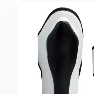 High Quality Custom Logo Leather Shin Pads Waterproof Professional Protection Football Sports Wholesale <b>Top</b> Manufacturer New - Product Image 5
