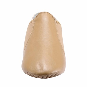 Chaussures de danse jazz Baifa Enterprises BFA-786 en cuir, à enfiler, talon plat, doublure en coton, semelle en caoutchouc, pour femmes/hommes, taille 7.5-8 - Product Image 2