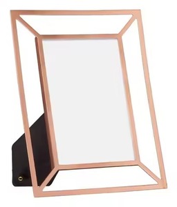 Elegant Home Accent Metal Glass <b>Picture</b> <b>Frame</b> Stylish Photo Display Interior Decoration - Product Image 3