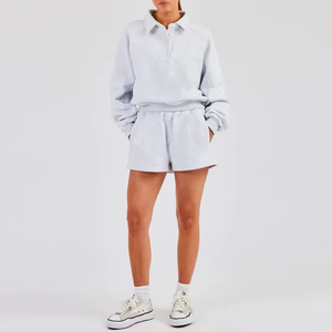 Autumn Clothing High Quality 2 Piece <b>Set</b> Fashion <b>Sweater</b> <b>Sets</b> Polo Sweatshirts Loose Wide Leg Pants Fitness <b>Sets</b> for Women - Product Image 5