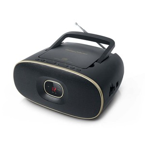 Odm Thiết Kế Retro Xách Tay AM/FM Analog Đài Phát Thanh Top Tải CD Máy Nghe Nhạc Màu Đỏ LED Hiển Thị Lập Trình CD Theo Dõi Lặp Lại Chức Năng - Product Image 2