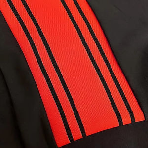 Maillot de football américain personnalisé PLAYER'S POINT, uniforme américain, noir et rouge, impression numérique sur maille, n'importe quel nom, numéro 00, unisexe, manches courtes - Product Image 5