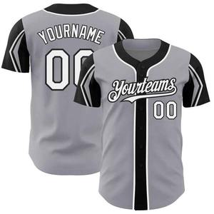 Camiseta de Béisbol Unisex, Impresión Serigráfica, 100% Poliéster, Transpirable, Antibacteriana, de Secado Rápido, Cuello en V, Tallas Grandes, Personalizable - Product Image 2