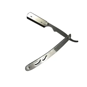 Wholesale All Colors Handle Stainless Steel Barbar Razor Straight Razor Replaceable Razor In Bulk Quantity With Cheap price