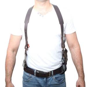 Ceinture porte-cartouches en cuir de vachette avec coutures durables et ajustement sécurisé - Product Image 2