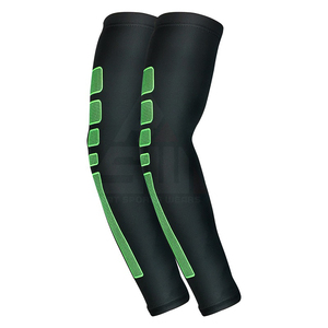 Manches de cyclisme RIFAT SPORTS WEAR, protection solaire, respirantes, en spandex et polyester, séchage rapide, légères, avec trou pour le pouce, logo personnalisé - Product Image 1