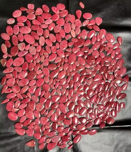 Oferta Especial: Lote al por Mayor de Gemas Sueltas de Rodonita Rosa 100% Natural, Cabujón Mixto de 20-45mm para Fabricación de Joyas - Product Image 4