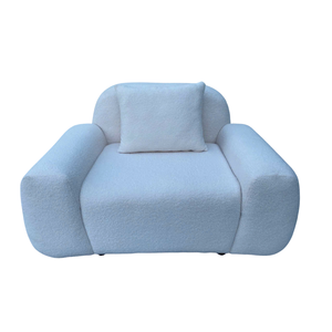 Almohada de espuma en forma de U de alta calidad, color personalizado, marco de madera, espuma y tela, estilo moderno, un asiento, NGUYEN DECOR - Product Image 2