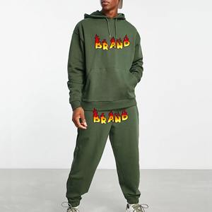Fabricante de Conjuntos Deportivos Personalizados, Sudaderas con Capucha y Pantalones Deportivos Holgados de Alta Calidad para Hombre - Product Image 1