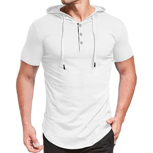 เสื้อฮู้ดดี้กีฬาผู้ชายไซส์ใหญ่พิเศษ S ถึง 5X แขนสั้นและแขนยาว เสื้อสเวตเชิ้ตแบบสวมใส่สบาย - Product Image 1