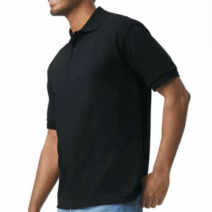Polo Personalizado de Manga Corta para Hombre, Corte Ajustado, Secado Rápido y Transpirable, Color Sólido con Diseño Especial Estampado para Verano - Product Image 2
