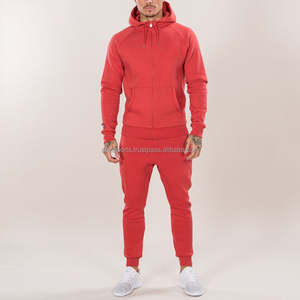 Conjunto Deportivo de 2 Piezas para Hombre, con Cremallera, Estilo Jogger, Ajustado, Personalizado, de Algodón, para Fútbol, Ropa Deportiva para Hombre - Product Image 4