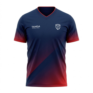 Camiseta Deportiva Personalizada con Logotipo, Nombre y Número |   Uniforme de Equipo de Manga Corta Transpirable con Estampado Digital Gráfico en Verde Azulado y Negro - Product Image 1