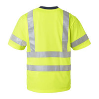 Pantalon de travail réfléchissant en polyester pour les professionnels du bâtiment, sécurité personnalisée pour les ouvriers routiers avec logo, unisexe, sérigraphié