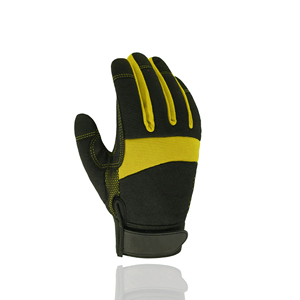 Guantes de Seguridad Profesionales para Taller, Protección Contra Impactos, Equipo de Protección Confiable para las Manos, Guantes de Trabajo de Cuero Cómodos - Product Image 3