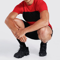 Conjuntos de Verano para Hombre, Última Moda, con Logotipo Estampado, Color Sólido, 100% Algodón, Casuales