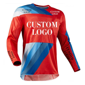 เสื้อเจอร์ซีย์มอเตอร์ครอสสไตล์สตรีท ทรงโอเวอร์ไซส์ พิมพ์ลายแบบซับลิเมชั่นเต็มตัว ชุดแข่งแบบกำหนดเอง เสื้อผ้ากีฬาแฟชั่น MX - Product Image 5