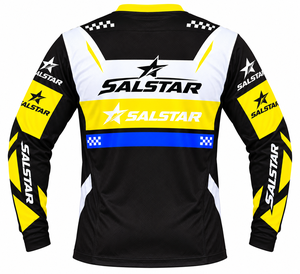 Salstar Men's Full Sleeve Motocross Jersey Sublimation Print Quick Dry Racing <b>Shirt</b> <b>Motorcycle</b> Gear Adult All Seasons - Product Image 2
