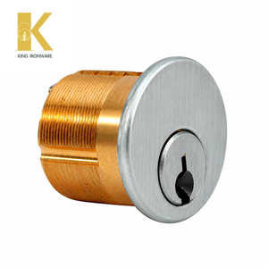 กุญแจล็อคแบบฝัง 25 มม. ร่องกุญแจ SC โครเมียมซาติน ทองเหลืองแท้  แบบ KA KD ให้เลือก - Product Image 5