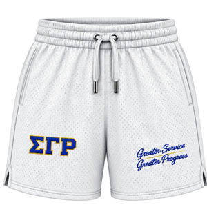 Custom Greek Sorority Sigma Gamma Rho <b>Women's</b> Mesh <b>Shorts</b> Athletic Sportswear Breathable Quick Dry <b>Shorts</b> for Running Workout - Product Image 1