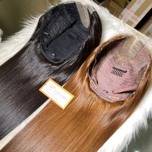 Peluca Bob para mujer, Punta marrón, Color Natural, cabello humano Real sin procesar, 100% crudo, sin mezclar, sin enredos, paquetes de cabello vietnamita - Product Image 1