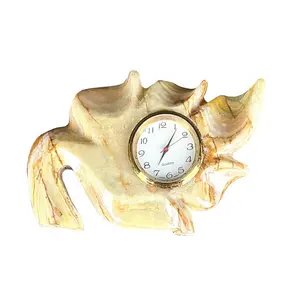 Leaf Style Table Size Clock In Reasonable Price For Sale