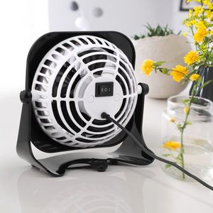 Ventilatore da Scrivania USB Mini da 4 Pollici, Silenzioso e Potente, 2 Velocità, Bassa Rumorosità, Rotazione a 360 Gradi, Cavo USB da 3,8 Piedi, Alimentato via USB, Ventilatore da Tavolo Fresco ed Efficiente - Product Image 3