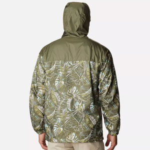Custom Men's Lightweight Windbreaker Jacket Breathable Outdoor Waterproof with Front Logo Stand Plus Size Windproof - Product Image 4