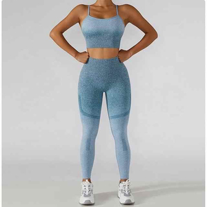 Nouvel Arrivage Ensemble de Sport et Yoga pour Femme, Dernier Design, Tenue de Gym pour Filles, Vêtements de Sport pour Dames, Leggings de Fitness, Tenue de Sport Taille Haute pour Femme - Product Image 5