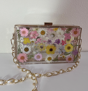 Luxurious Resin Epoxy <b>Clutch</b> Bag with Handmade Indian Embroidery Customized Wedding Wear Handbag for Elegant <b>Brides</b> Love Model - Product Image 3