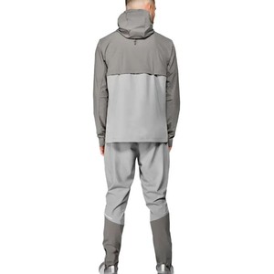 <b>Men</b>’s Nylon Windbreaker Suit Lightweight Polyester <b>Jacket</b> & Pants Set Zip-Up Design Breathable Outdoor & Gym Wear - Product Image 2
