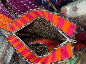 Wholesale Indian Block Printed Cotton Tote Bag Cotton Rope Eco-Friendly Bohemian Style Reversible Design for Grocery Outdoor Use - Product Image 5