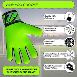 Nouveaux gants de gardien de but professionnels de haute qualité, design dernier cri, légers, respirants, en latex imperméable, vente en gros - Product Image 3