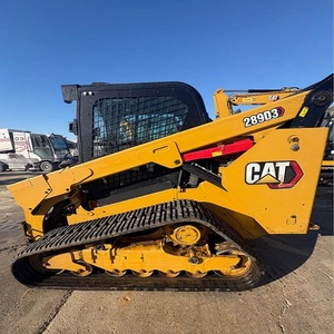 Chargeuse compacte sur pneus CAT 289D3 avec cabine fermée et climatisation, mini-chargeuse frontale, moteur prêt à l'emploi, pompe de travail et pompe à roulement - Product Image 6