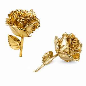 Luxury 24k Gold Rose Dipped Plated Flower Premium Valentines Anniversary Wedding Return Gifts Wholesale Price - Product Image 4