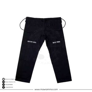 Mawra Premium Brazilian Jiu Jitsu Kimono 350gsm Preshrunk Cotton Pearl Weave BJJ Gi Custom Embroidery Logo High Quality Bjj GI - Product Image 3