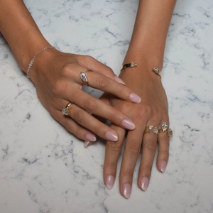 Zaha Curve 14K Solid Gold Diamond Ring with <b>Round</b> Brilliant Cut-Luxury Wedding Engagement Anniversary Gift - Product Image 6