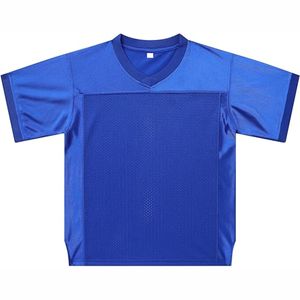 Nuevas llegadas al por mayor: Camiseta de fútbol americano y rugby unisex de manga corta, transpirable, de malla, personalizada digitalmente y de talla grande. - Product Image 1