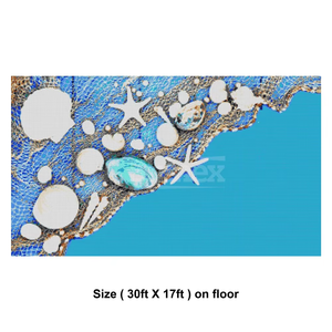 กระเบื้องสระว่ายน้ำซีรีส์เปลือกหอยหรูหรา พร้อมเคลือบเงาทนทาน สีรุ้งนุ่มนวล ให้ความเงางามยาวนาน ออกแบบมาสำหรับวิลล่า - Product Image 2