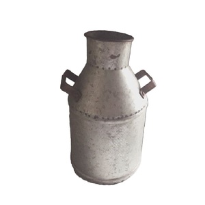 Best Selling Traditional Design <b>Galvanized</b> Metal Milk Can with Handle Eco-Friendly & Customizable Size Shape Color - Product Image 2