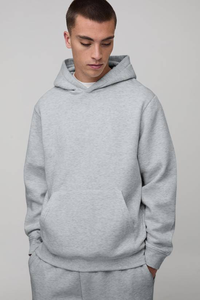 เสื้อฮู้ดผ้าฝ้าย100% 330gsm เป็นมิตรกับสิ่งแวดล้อมสำหรับฤดูหนาวเสื้อฮู้ดพิมพ์ลายเฮฟวี่เวทแบบพรีเมี่ยมใส่ได้พอดีกับความร้อน - Product Image 4