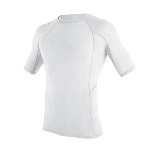 OEM custom <b>compression</b> <b>shirts</b> <b>men</b> performance fit polyester quick dry breathable fabric for gym running and active training - Product Image 1