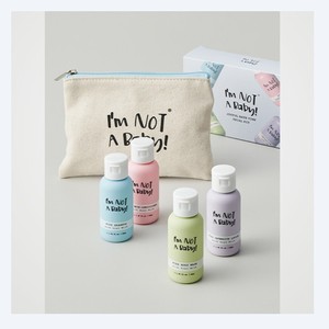 Ensemble de soins corporels I m Not a Baby Travel Trial Kit 40ml, Nettoyant visage pour enfants 150ml, Fabriqué en Corée, Assortiment - Product Image 2