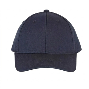 Custom Unisex Cotton <b>Baseball</b> <b>Cap</b> Dark Blue Adjustable Fit Casual Style Four Seasons Wear - Product Image 3