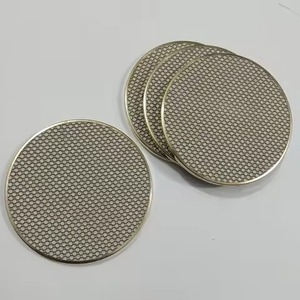 Decorative Gold Finished Silver Metal <b>Coaster</b> <b>Set</b> for Beverage Cup Protection and Modern Home Interior Styling - Product Image 4