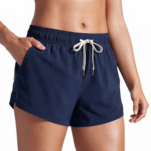 <b>Custom</b> 2-in-1 Gym Shorts Deportivos Mujer Casual Mid Drawstring Breathable Quick Dry Workout Running Tennis <b>Boxer</b> Shorts Summer - Product Image 3