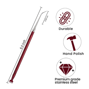 อุปกรณ์เสริมความงามสแตนเลสเกรดพรีเมียม หวีดัดขนตา ผลิตโดย Bahasa Pro - Product Image 2