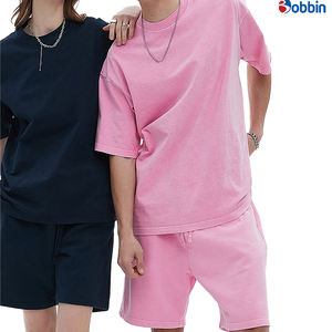 Conjunto Cómodo Unisex de Camiseta y Pantalón Deportivo Estilo Vintage Lavado, Nueva Colección de Verano, Personalizable, Transpirable - Product Image 2